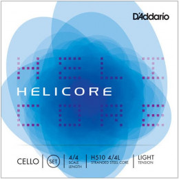 D'Addario H510 4/4L helicore cello set light 4/4 струны для виолончели