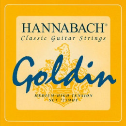 Hannabach 725MHT GOLDIN Комплект струн для классической гитары