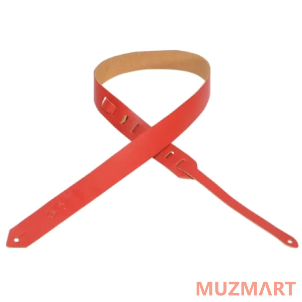 Levy's M70 RED XL Кожаный гитарный ремень