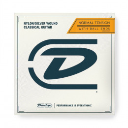 Dunlop DCV100NB Комплект струн для классической гитары, шариковый оконечник