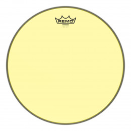 Remo BE-0314-CT-YE Emperor® Colortone™ Yellow Drumhead, 14' Цветной двухслойный прозрачный пластик для барабана