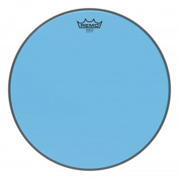 Remo BE-0316-CT-BU Emperor® Colortone™ Blue Drumhead, 16' Цветной двухслойный прозрачный пластик для барабана 16"