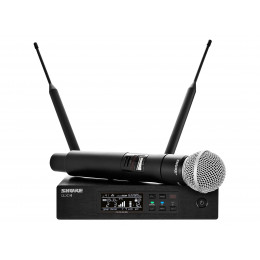 Shure QLXD24E/SM58 G51 Вокальная радиосистема с ручным передатчиком SM58, частоты 470-534 MHz