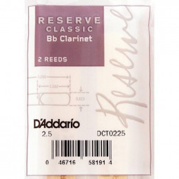 Rico DCT0225 Reserve Classic Трости для кларнета
