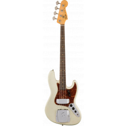 Fender Custom Shop 1962 Journeyman Relic Jazz Bass, Rosewood Fingerboard, Aged Olympic White Бас-гитара