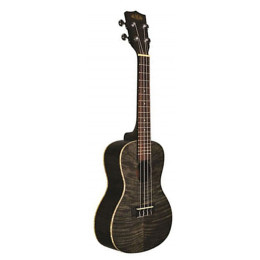 KALA KA-SEMBK Soprano Exotic Mahogany Black Ukulele Укулеле