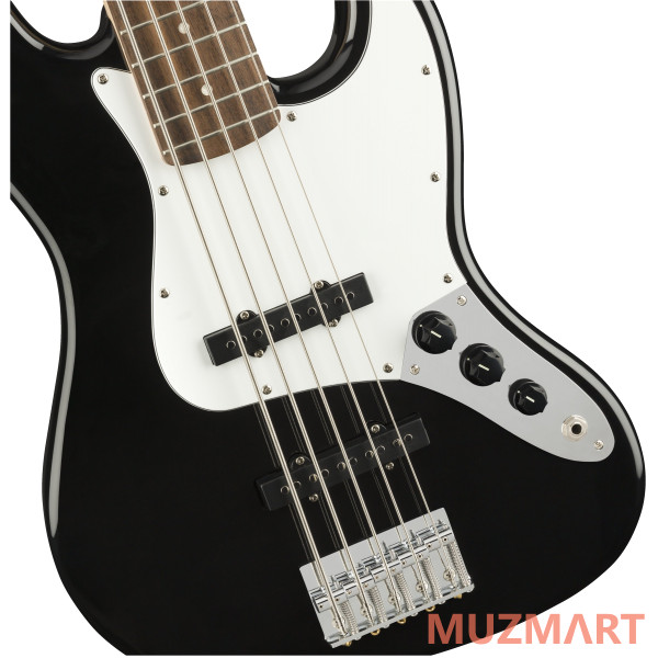 Squier SQ AFF J BASS V LRL BLK Бас-гитара