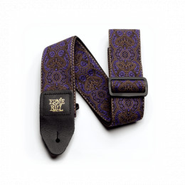Ernie Ball 4164  Purple Paisley Жаккардовый ремень с рисунком
