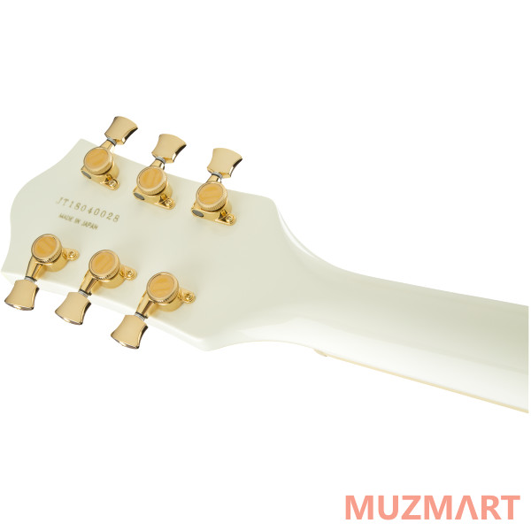 Gretsch G6659TG Players Edition Broadkaster Jr. Center Block with String-Thru Bigsby, Vintage White Полуакустическая электрогитара