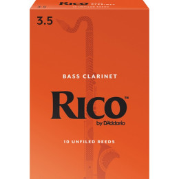 Rico REA1035 Трости для кларнета бас, размер 3.5