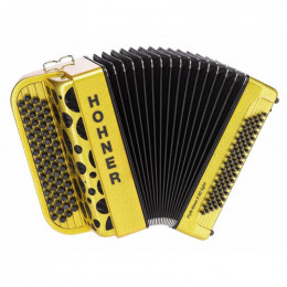 Hohner Fun Nova II 80 Iight (A7016) gold glitter Кнопочный аккордеон
