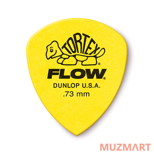 Dunlop 558P.73 Tortex Flow Медиаторы 12шт, толщина 0.73мм