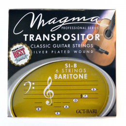 Magma Strings GCT-BARI Струны для классической гитары 1B 2#F 3D 4A 5E 6B нестандартный строй