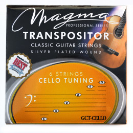 Magma Strings GCT-CELLO Струны для классической гитары 1B 2E 3A 4D 5G 6C нестандартный строй