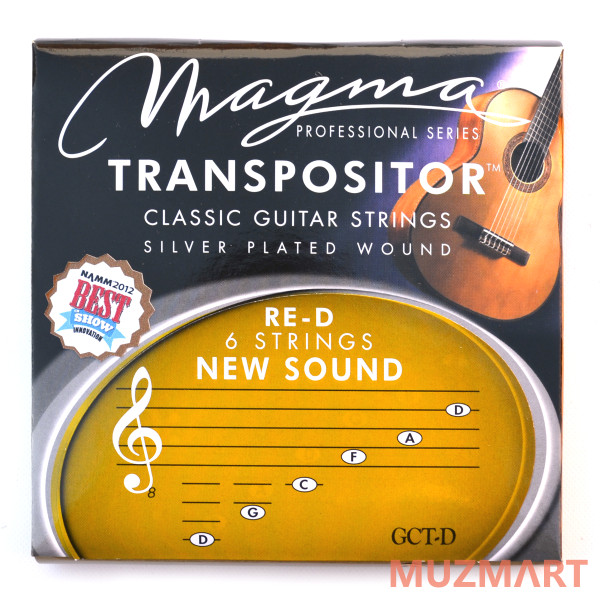 Magma Strings GCT-D Струны для классической гитары 1D 2A 3D 4C 5G 6D нестандартный строй