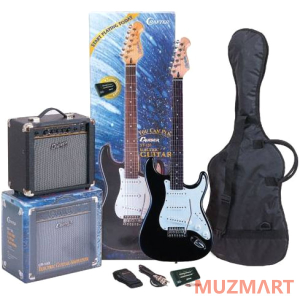 Cruzer ST-120LG PACK/BK Электрогитара