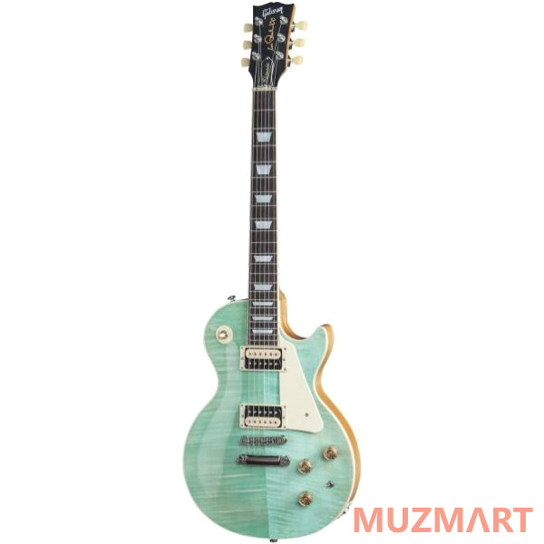 Gibson USA LES PAUL CLASSIC 2015 SEAFOAM GREEN Электрогитара