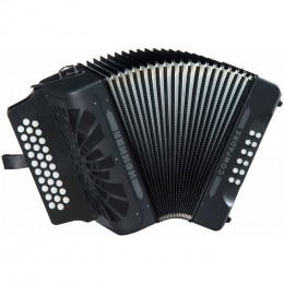 Hohner Compadre GCF, black (A48221) Диатонический кнопочный аккордеон