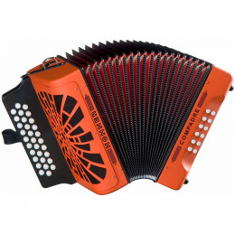 Hohner Compadre GCF, orange (A48251) Диатонический кнопочный аккордеон