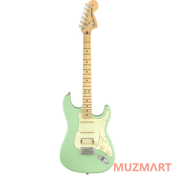 Fender American Performer Stratocaster® HSS, Maple Fingerboard, Satin Surf Green Электрогитара