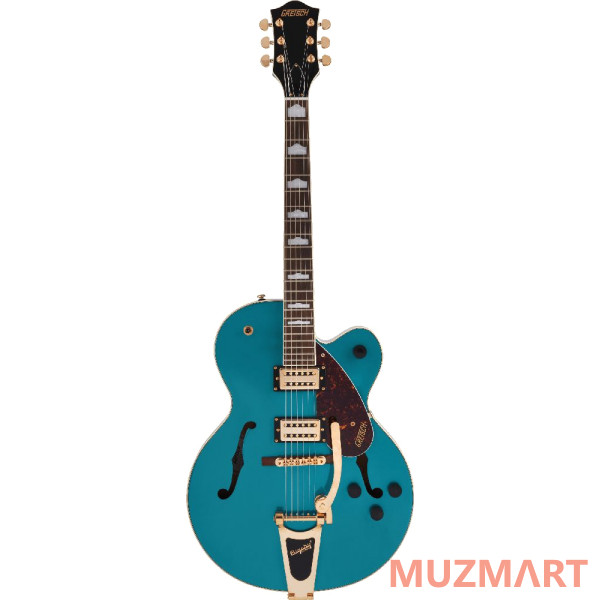 Gretsch G2410TG Streamliner Single-Cut with Bigsby Ocean Turquoise Полуакустическая гитара