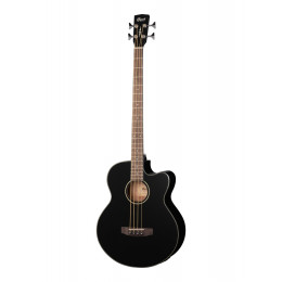 Cort AB850F-BK Acoustic Bass Series Электроакустическая бас-гитара, с вырезом, черная