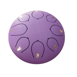 BEE DF1101 PURPLE Барабан язычковый Глюкофон