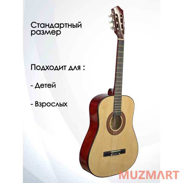 ENJOY KIT CGL-38NA_BGC-A01_T75_ST-0111BK Гитарный комплект
