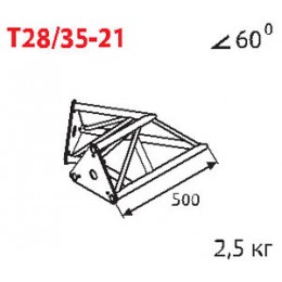 Imlight T28/35-21 Стыковочный угол 60 градусов