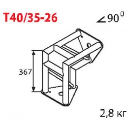 Imlight T40/35-26 Стыковочный угол 90 градусов