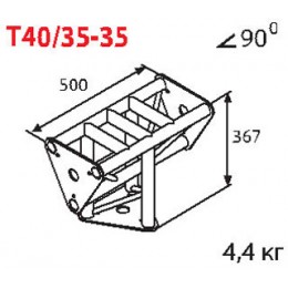 Imlight T40/35-35 Стыковочный узел для 3-х ферм под 90 градусов