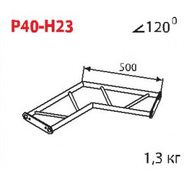 Imlight P40-H23 Стыковочный угол 120 градусов, горизонтальный