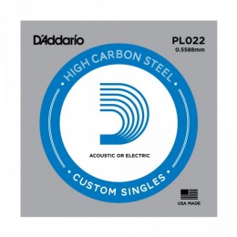 D'Addario PL022 Одиночная струна для акустической и электрогитары
