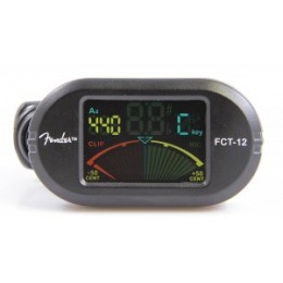 Fender FCT-012 COLOUR CLIP-ON TUNER Цифровой тюнер-прищепка