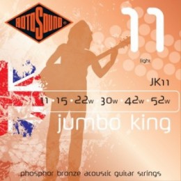 Rotosound JK11 STRINGS PHOSPHOR BRONZE Струны для акустической гитары
