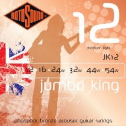 Rotosound JK12 STRINGS PHOSPHOR BRONZE Струны для акустической гитары