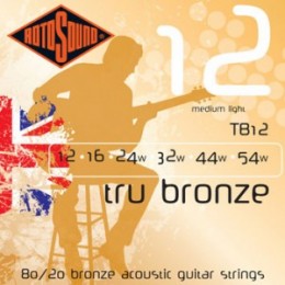 Rotosound TB12 STRINGS PHOSPHOR BRONZE Струны для акустической гитары