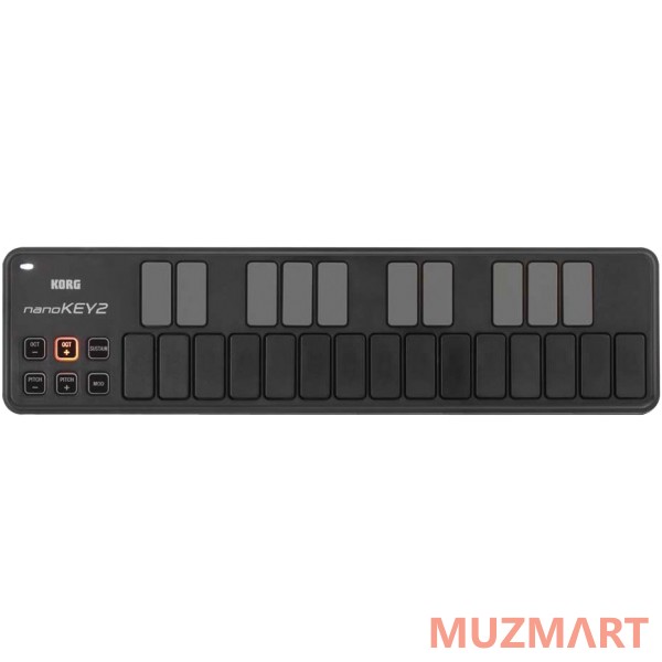 Korg NANOKEY2-BK Портативный USB-MIDI-контроллер