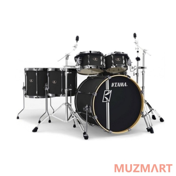 Tama ML62HZBNS-FBK SUPERSTAR HYPER-DRIVE MAPLE CUSTOM FLAT BLACK Ударная установка из 6 барабанов