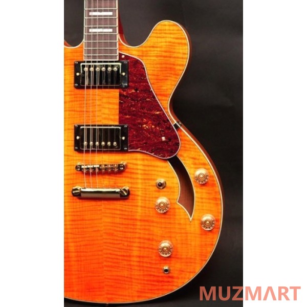 Crafter Seg 450/OR Полуакустическая гитара с кейсом