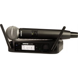 Shure GLXD24E/SM58 Z2 2.4 GHz Цифровая вокальная радиосистема с ручным передатчиком SM58