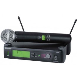 Shure SLX24E/58 L4E Профессиональная двухантенная вокальная радиосистема