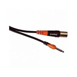 Bespeco SLJM100 Профессиональный кабель XLR папа - джек моно, 1м