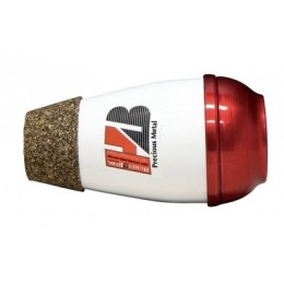 Humes & Berg Сурдина для трубы для занятий New Stone Lined Snub Nose (red/white) 