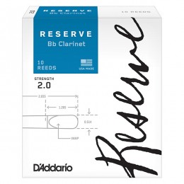 Rico DCR1020 №2 Трости для кларнета Bb, 10 шт