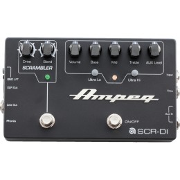 Ampeg SCR-DI BASS DI w/SCRAMBLER OVERDRIVE Напольный басовый предусилитель / директ-бокс