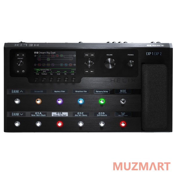 Line 6 HELIX FLOOR FX PROCESSOR Профессиональный напольный процессор эффектов