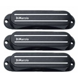 DiMarzio FAST TRACK PICKUP COVER SET DM2002BK Комплект пластиковых крышек