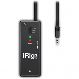 IK Multimedia iRig PRE Универсальный микрофонный интерфейс с предусилителем