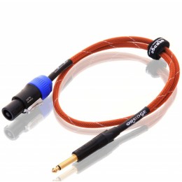 Orange OR-3 Or/Wh Кабель спикерный  Jack/Speakon, 1м